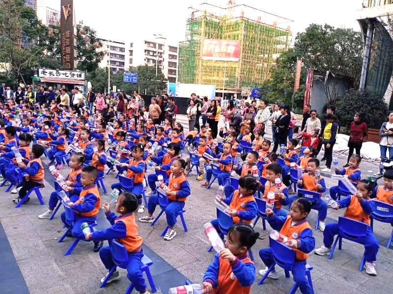 郴州市北湖區兔貝貝幼兒園師生風采