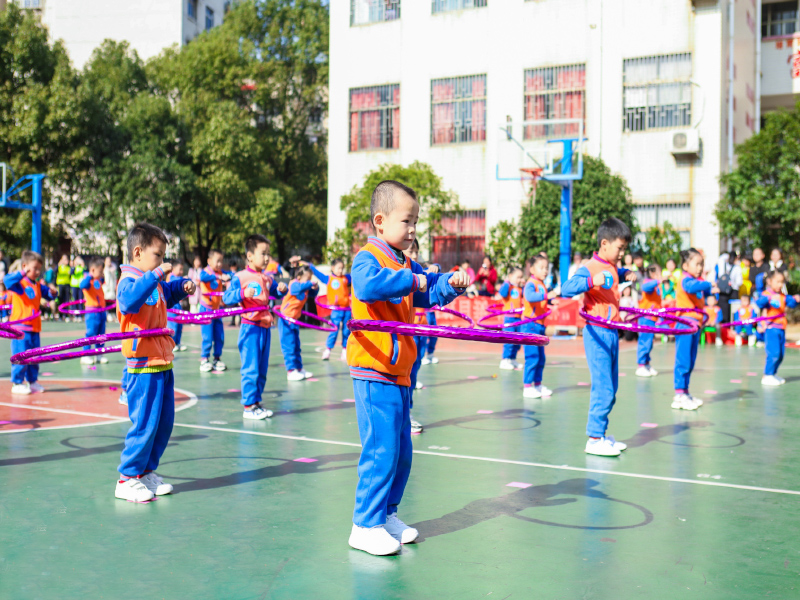 郴州市北湖區兔貝貝幼兒園師生風采